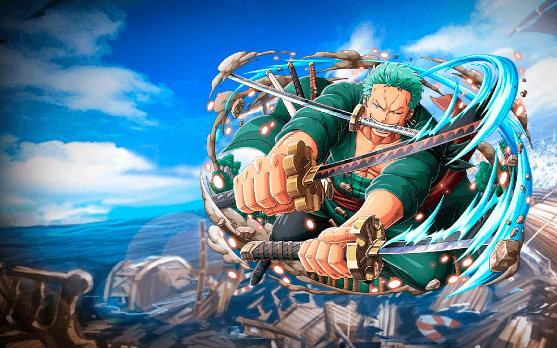 Imagem do personagem Roronoa Zoro de One Piece